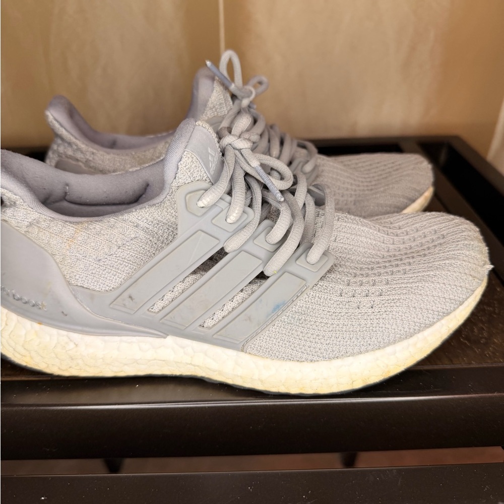adidas Gray and White Women's Sneakers
